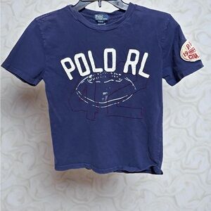 Polo by Ralph Lauren Kids Tee in Dark Blue